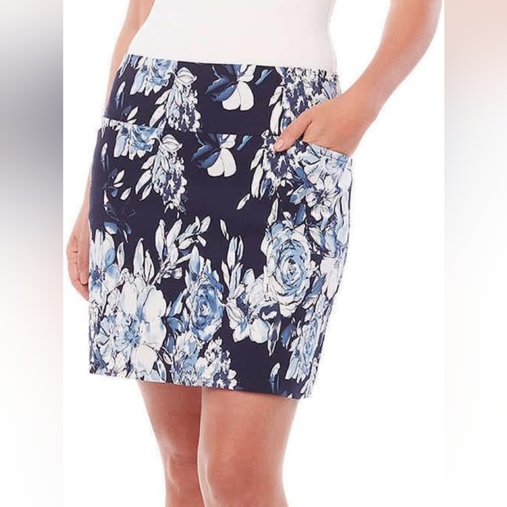 2/20$ Style & Co. Blue Mini Pencil Skorts for Cocktail